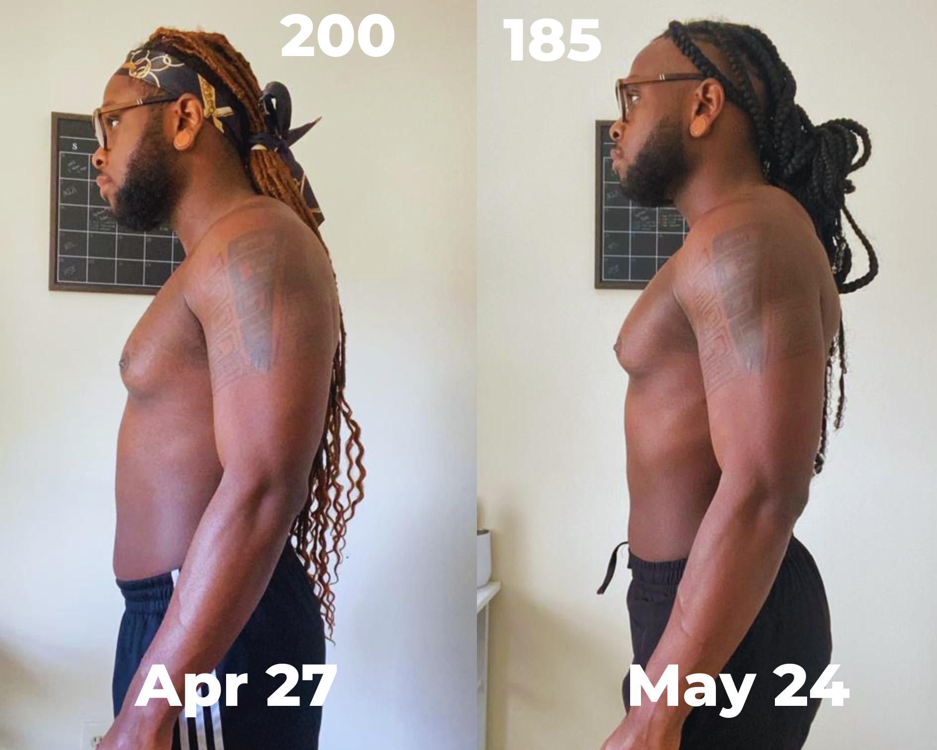 Nick's transformation